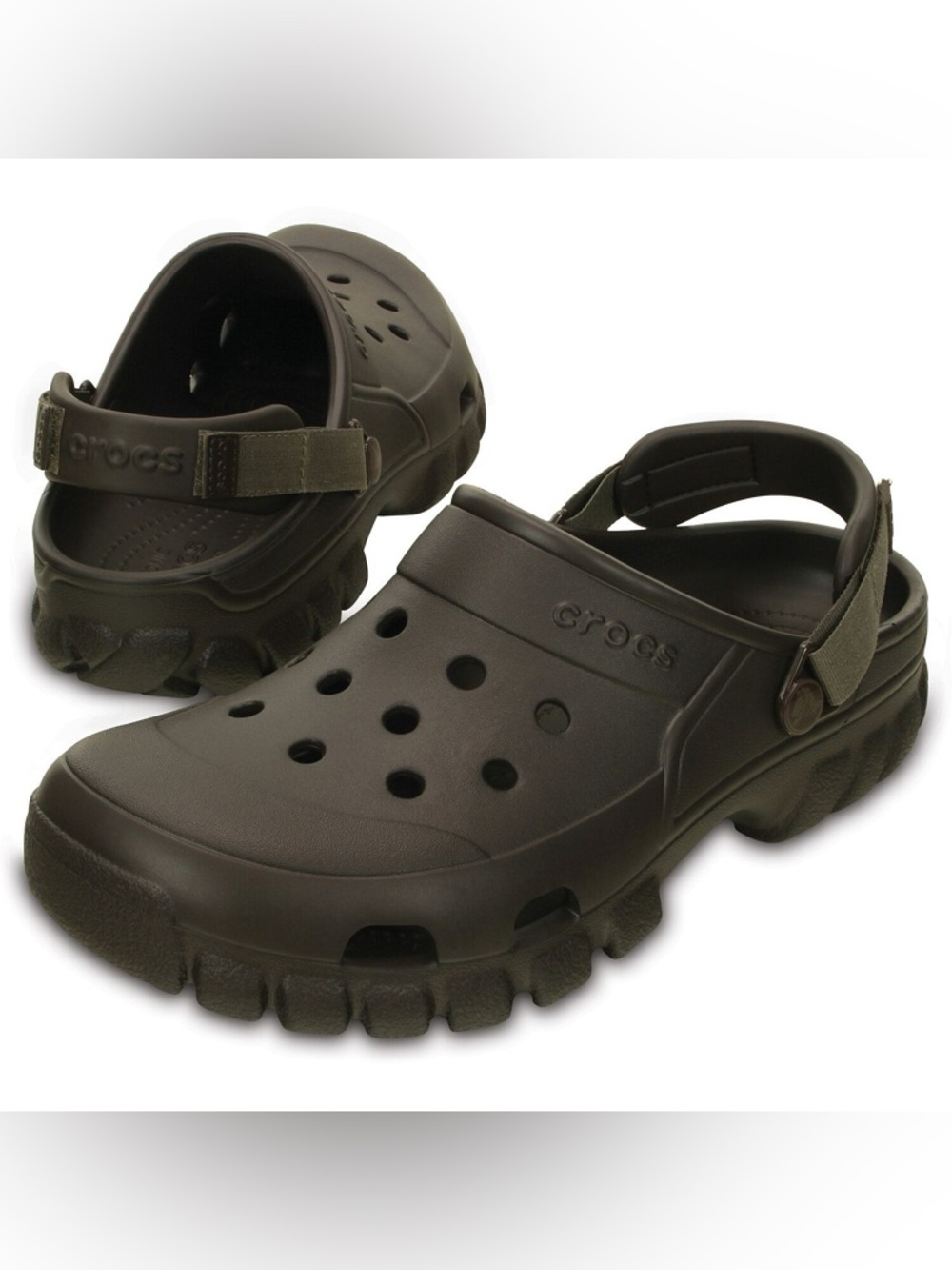 NWT | CROCS Offroad Sport Clogs in Espresso